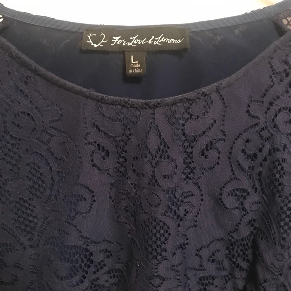 For Love and Lemons Lace Top - Picture 2 of 3